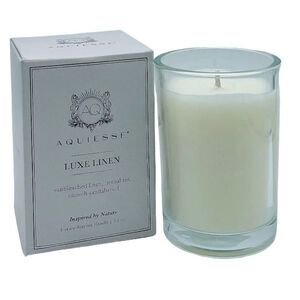 Aquiesse Luxury Scented Candle luxe linen